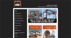 Desktop Screenshot of gantrytrading.com
